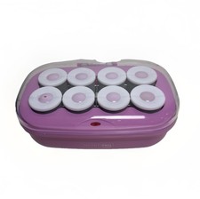 8 Jumbo Flocked Hot Rollers Curlers Mega Volume  Waves Infiniti Pro Conair