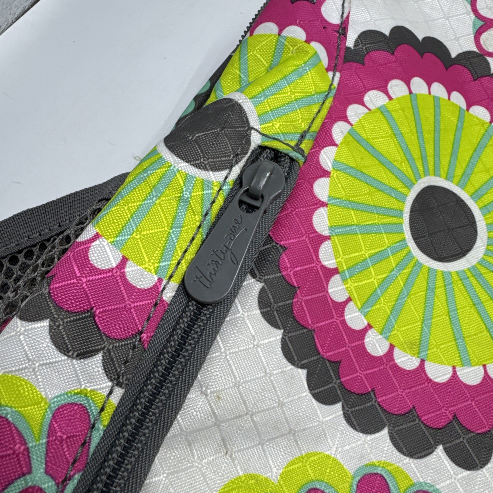 Thirty-One Large Backpack Bubble Bloom Floral Mul… - image 2