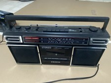 Sanyo M9703L Radio / Kassettenrecorder – Kassette defekt, Radio funktioniert