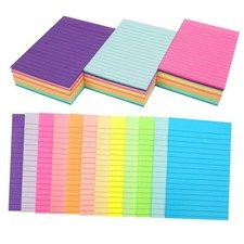 36 Pads Lined Sticky Notes, Sticky Note Pads 4x6 inches, 12 4x6 Inches 36-lined