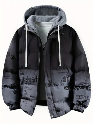 Men Plus Size Padded Jacket Coat Fashion Casual Heavyweight BIG Size  6XL