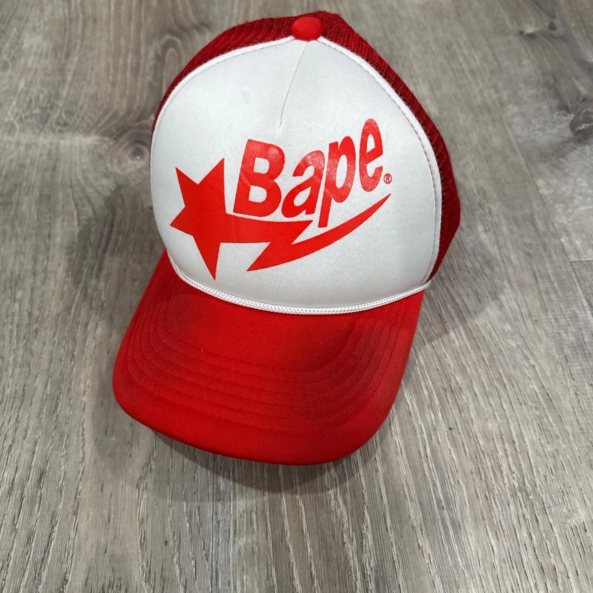 A Bathing Ape Red Hats for Men for sale | eBay