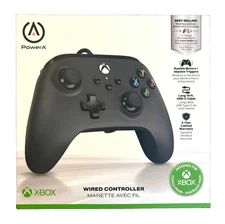 NEW PowerA XBGP0024-01 Wired XBOX Controller USB-C Cable - Black FREE SHIPPING!!