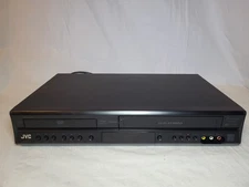 JVC HR-XVC11B DVD VCR Combo Player VHS Recorder HiFi (TESTED WORKING)
