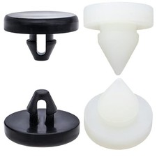 4PCS Brake Pedal Stop Pads, Brake 2pcs Nylon 46505SA5000  2pcs 9054106036