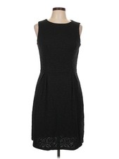 Chaps Women Black Casual Dress 10
