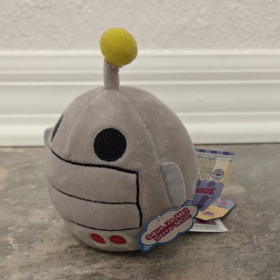 Squeezamals Gray Yellow Alien Plush Doll Mini Under 6 in 2018 Tags PLU-413