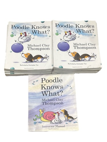 CLASSROM SET Michael Clay Thompson 12 Poodle Knows What + 1 Instructor Manual