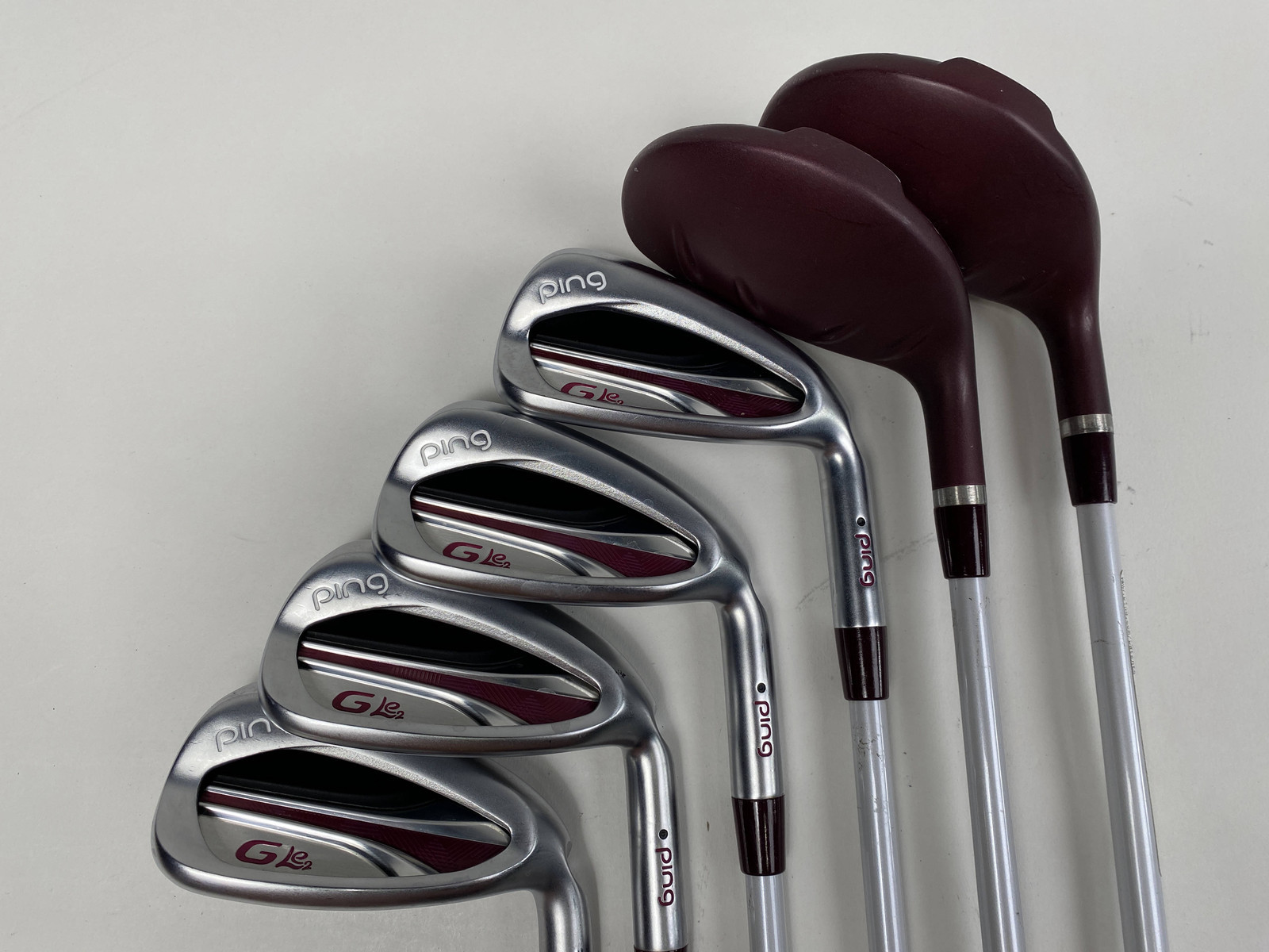 【誠実】 G Ping LE Lite ULT240 Dot Black 7-PW 5H-6H Set Iron Hybrid 2 ユーティリティ