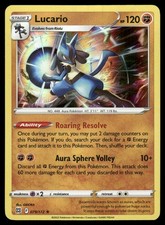 lucario holographic card Lucario ex 82