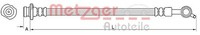 Bremsschlauch Metzger Autoteile 4110850 FüR Nissan Qashqai 1 J10 NJ10 Dci Allrad
