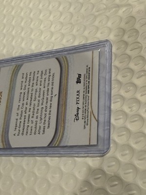 Disney Topps Chrome 2025 Doc Hudson White Refractor /30 Numbered 7
