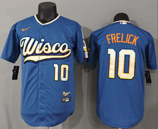 Men's Brewers 10 Sal Frelick 2026 City Connect Cool Base Jersey Stitched NEW