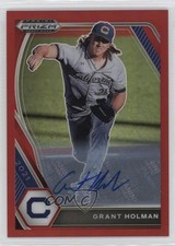2021 Panini Prizm Draft Picks Red Prizm Auto /50 Grant Holman #PDP188 Auto tj1