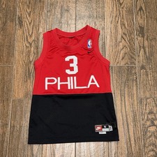 Allen Iverson Philadelphia 76ers Nike Boys Youth 1966 Rewind Jersey Size. Small