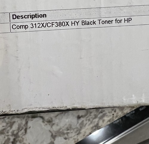 GENUINE HP CF380X HP 312X BLACK HP LASERJET PRO Toner - Picture 3 of 3