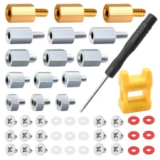 mankk M.2 SSD Screw Kit NVMe Mounting Screws Standoff and 47PCS