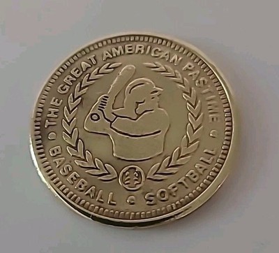The Great American Pastime 1980s Jugs Range Pro Equipment Token
