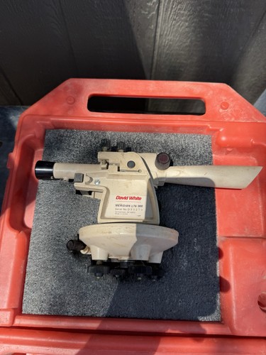 Meridian Realist David White Instruments LT6-900 Level Transit Surveying Scope