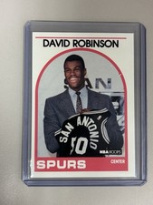 1989-90 NBA Hoops - David Robinson #138 San Antonio Spurs Rookie Basketball Card