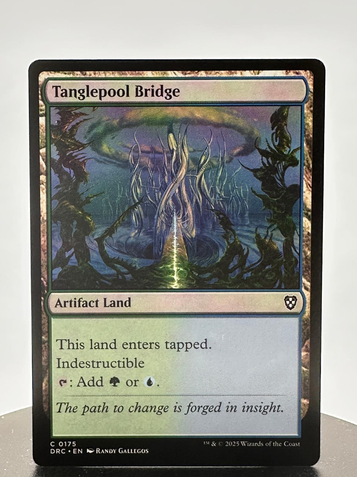 Tanglepool Bridge - 175 - NM - Commander: Aetherdrift - MTG