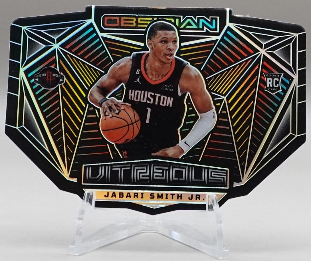 Jabari Smith Jr. 2022-23 Panini Obsidian Vitreous RC Houston Rockets #2