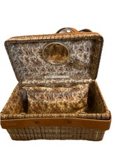 Hartmann Belting Leather Train Case Vintage Travel Cosmetic Case — listing 5