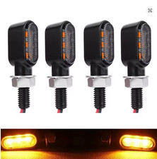 Indicatori di direzione LED Mini 8mm 12V per moto – Frecce universali per Moto