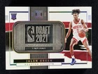 2021-22 Panini Impeccable Jalen Green #2 Draft Logoman Silver Bar Rookie RC /20