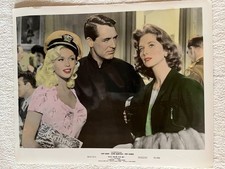 Lot of 10 Movie Promo Cards “Kiss Them For Me” 1957 Jayne Mansfield & Cary Grant