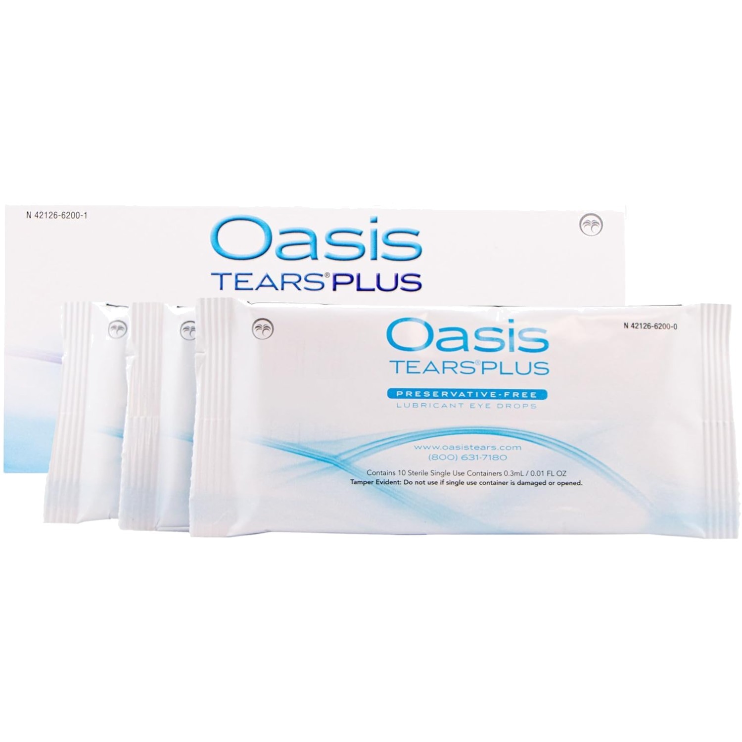 PLUS Preservative-Free Eye Drops, Hydration Relief
