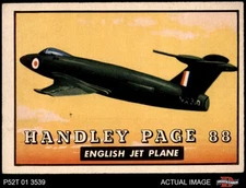 1952 Topps Wings #117 Handley Page 88 4 - VG/EX