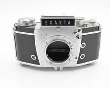 Exakta VXIIa Silver 35mm SLR Film Camera Body Germany READ (#20060)