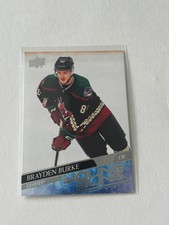 2020-21 UPPER DECK SERIES 2 YOUNG GUNS BRAYDEN BURKE #499