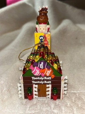 Vintage Enesco/TootsieRoll Treasury Edition Home Sweet Home Xmas Ornament - 1997