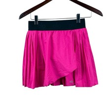ALO Yoga Aces Match Point Varsity Pleated Hot Pink Tennis Skort Skirt XS
