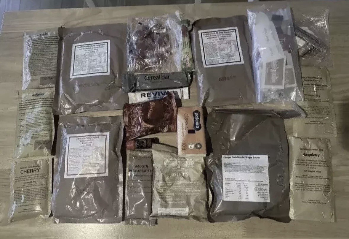 More Rations British MRE 24-Hour Ration pack - packed 2021 | eBay UK
