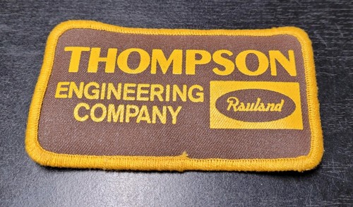 Vintage NOS Thompson Engineering Company / Rauland Sew-On Patch