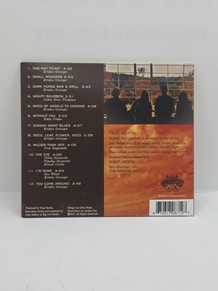 TRUE NORTH: OPEN ROAD BROKEN HEART MUSIC CD, 12 GREAT TRACKS, 2017 DIGIPAK Foto 2 de 3