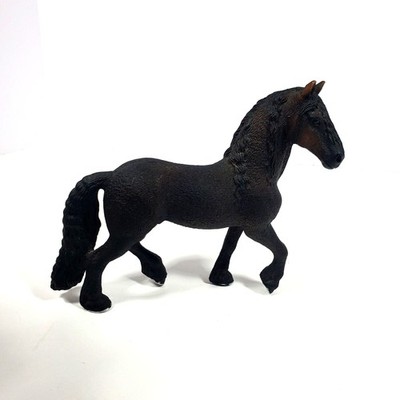 Freisian Horse 2009 Schleich 73527 Realistic Black Figure 
