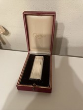 accendino cartier argento