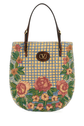 VALENTINO GARAVANI Raffia Multicolor Shoulder Bag New & Authentic