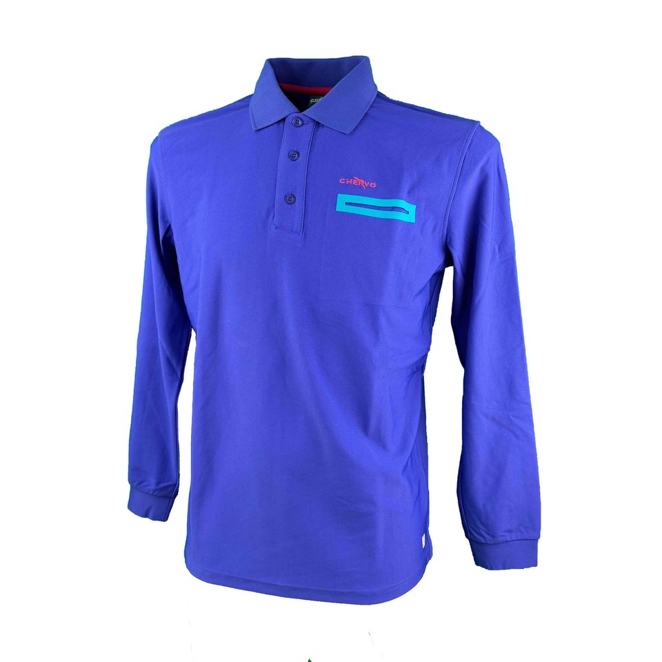 Chervo Golf Homme Polo Chemise Poloshirt DRY MATIC Allas Blanc 100 2E