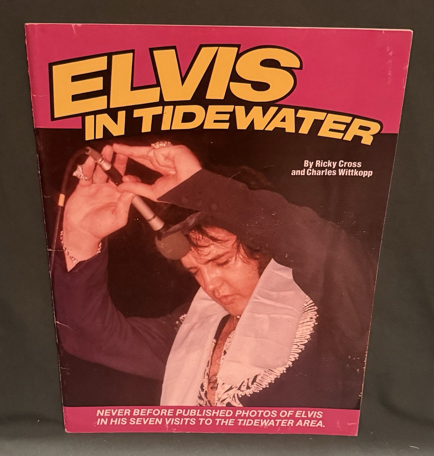 Elvis Presley in Tidewater Book magazine Ricky Cross Charles Wittkopp 1982 RARE