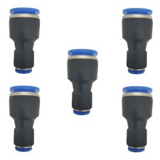 zjxed 1/2" OD x 1/4" OD Pneumatic quick Connector Push to Connect fittings St...