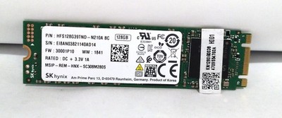 SK Hynix SSD Solid State Hard Drive 128 GB SATA M.2 2280