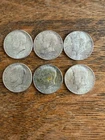 Lot of 6 – 1964 Kennedy Half Dollars -  90% Silver Coins