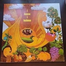 Vintage I Know I belong with The Jack Evans Trio Elanco Vinyl LP