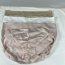 Women's Vanity Fair Lingerie 3-Pack No Pinch No Show Seamless Briefs Sz8/XL