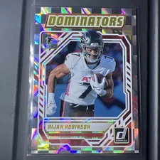 2025 Panini Donruss bijan robinson Dominators #DOM-BRN